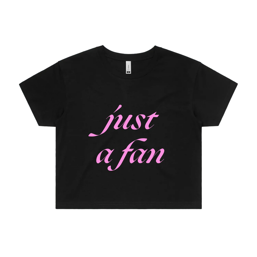 Black front flat lay
