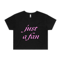 Black front flat lay