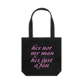Black front flat lay