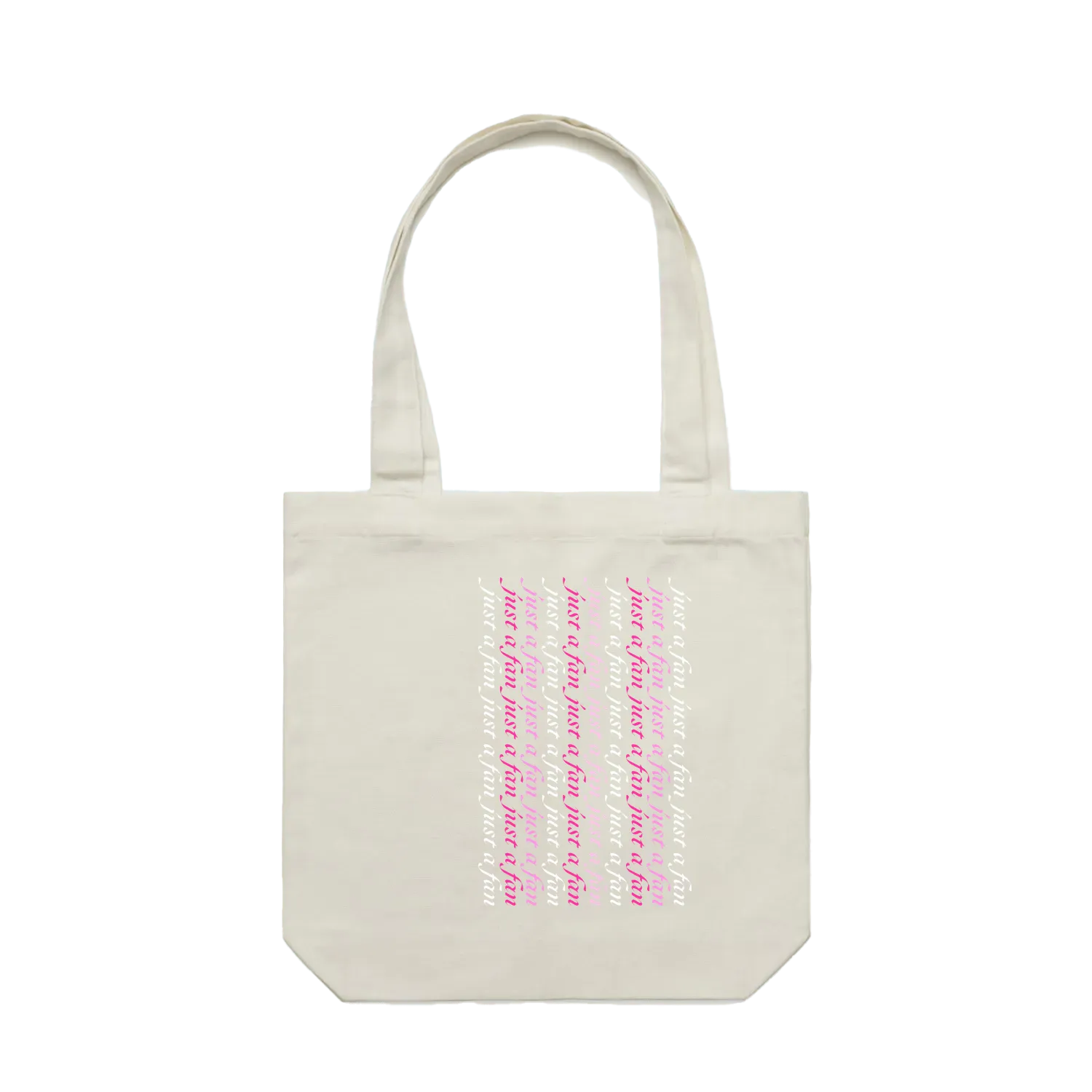 Cream front flat lay