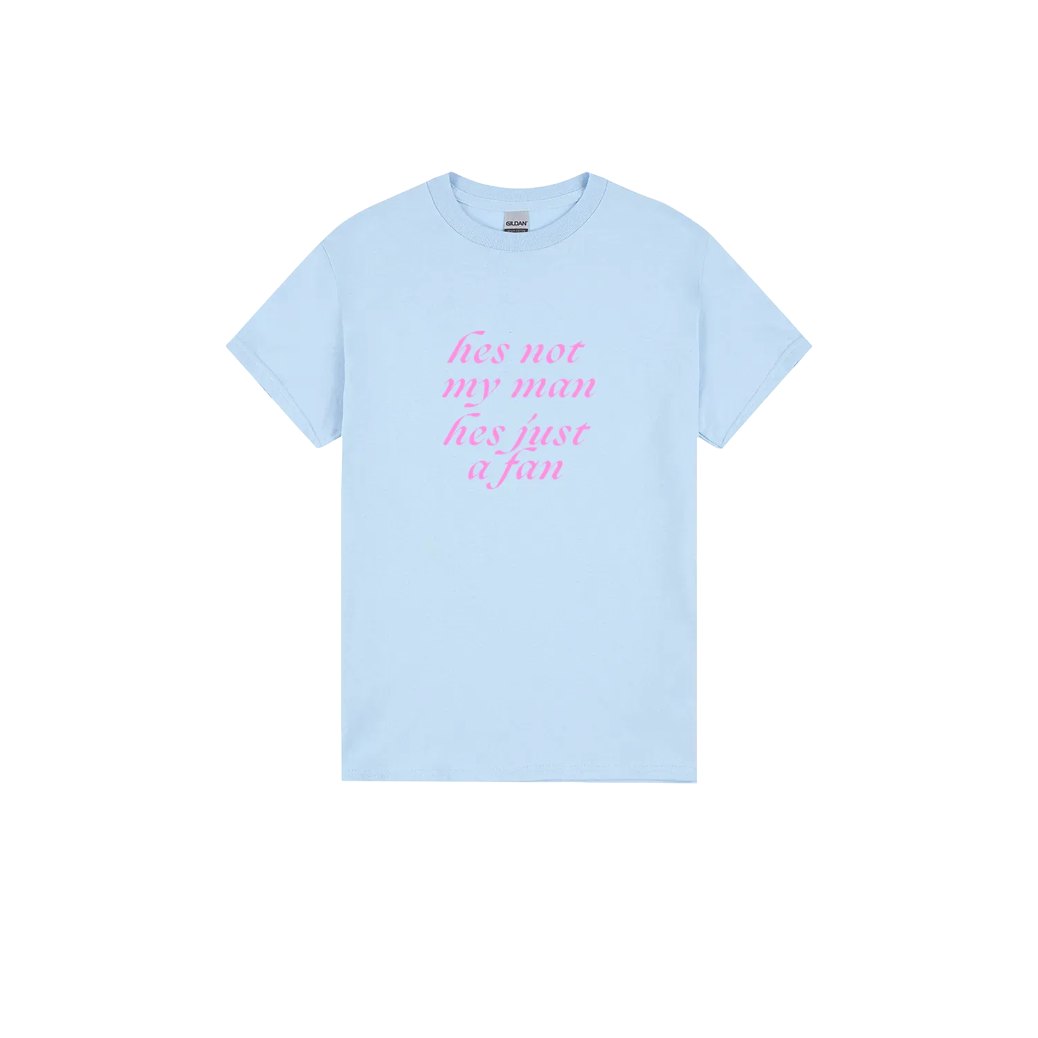 Light Blue front flat lay