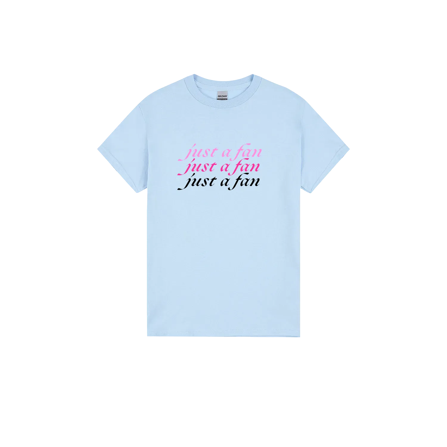 Light Blue front flat lay