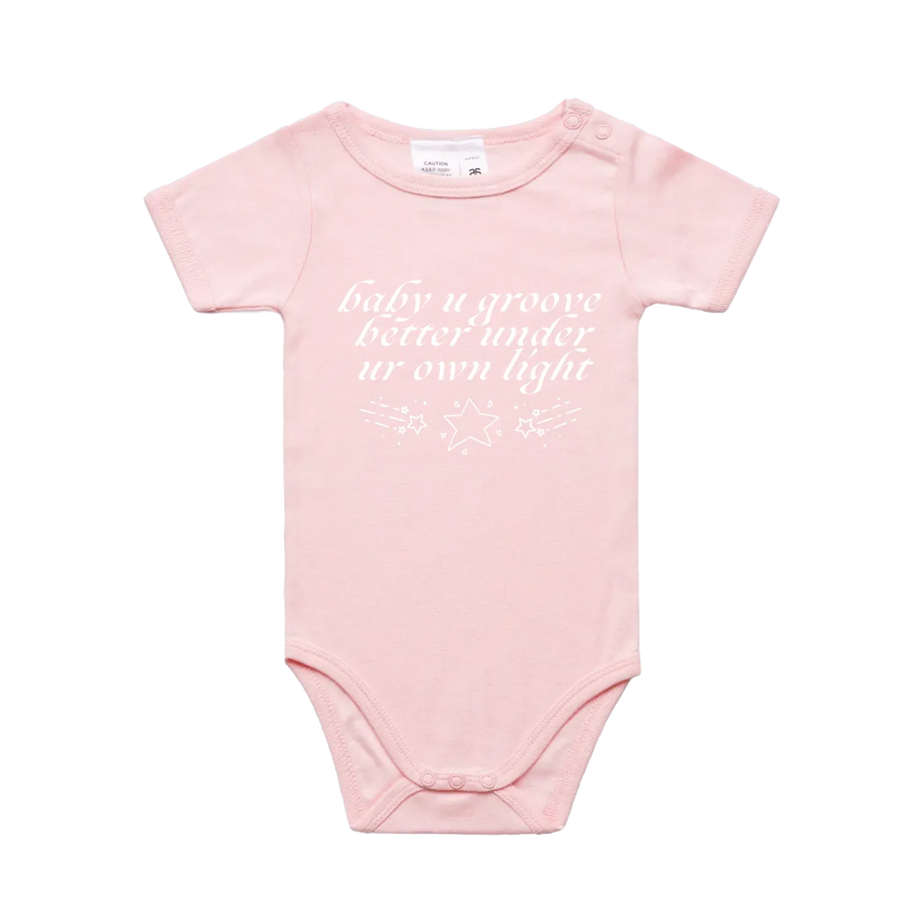 Pink front flat lay