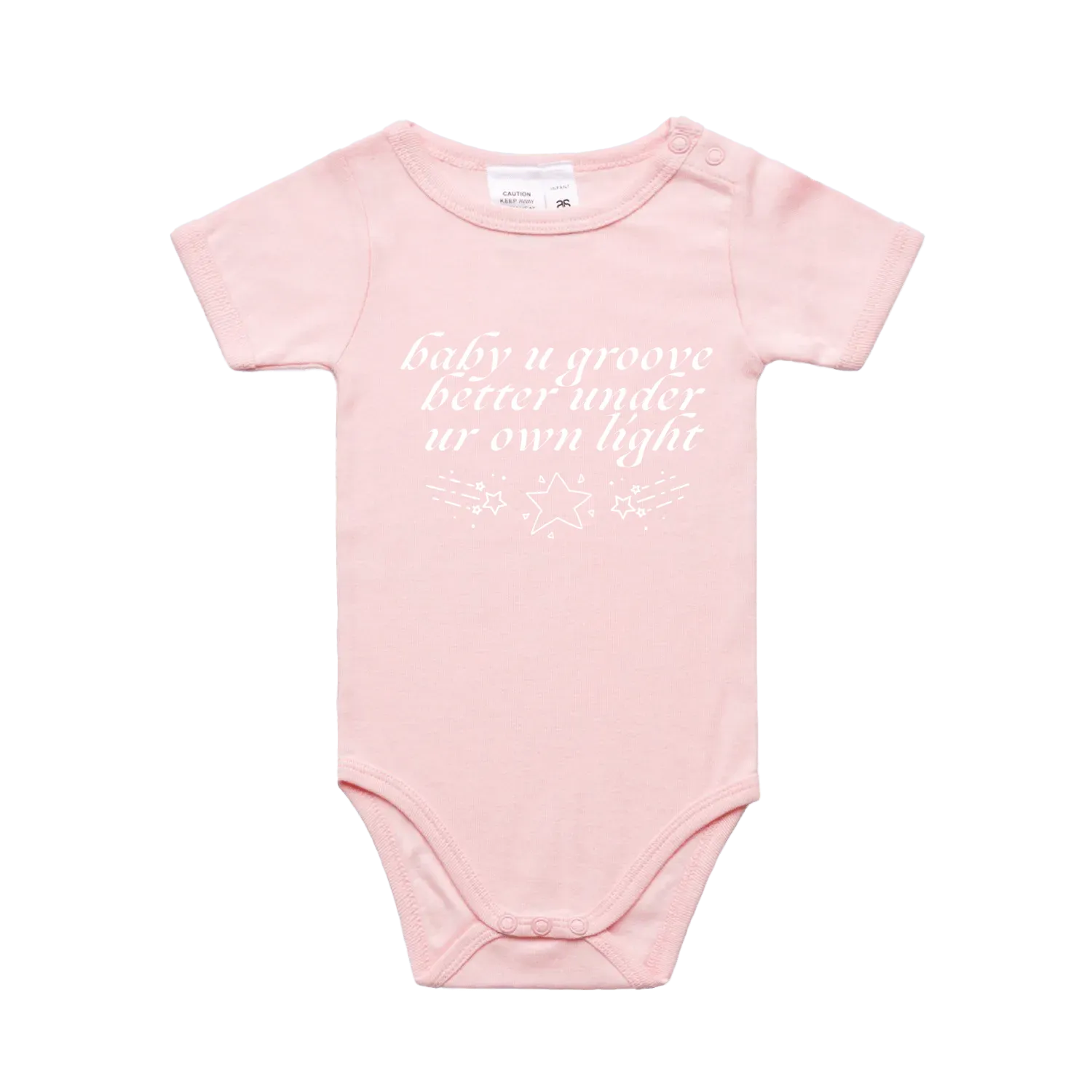 Pink front flat lay