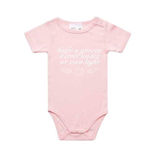 Pink front flat lay