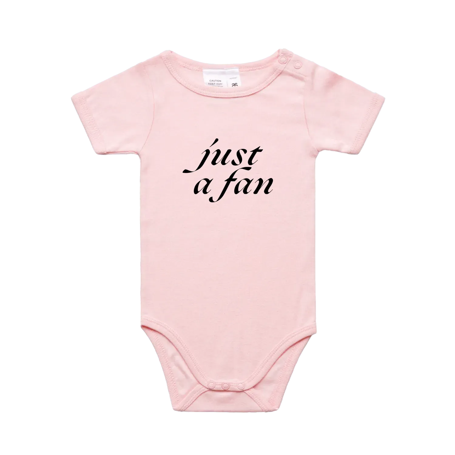 Pink front flat lay