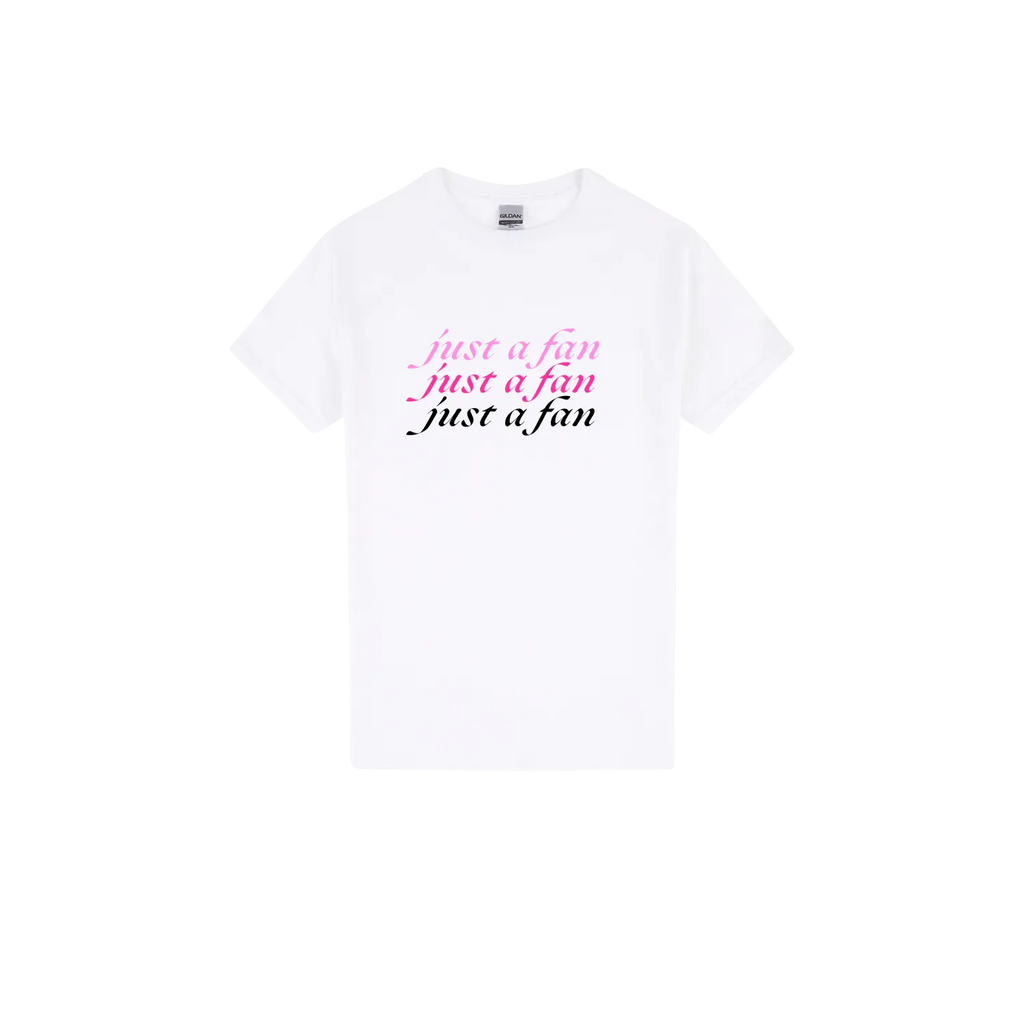 White front flat lay