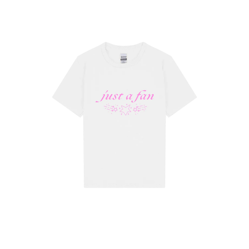 White front flat lay