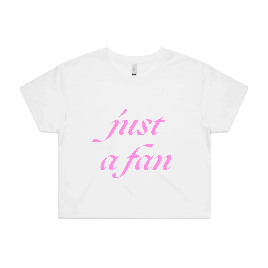 White front flat lay