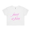 White front flat lay