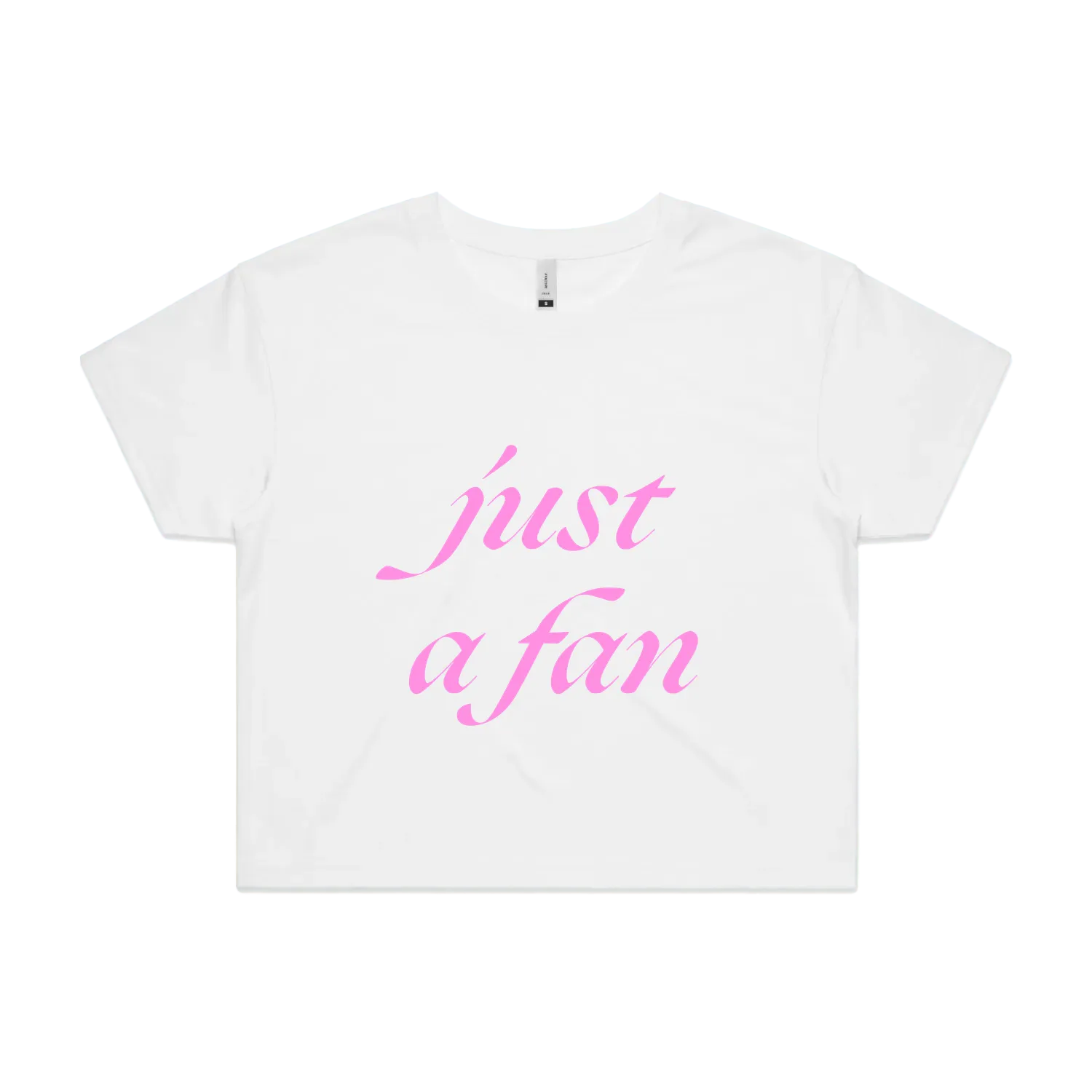White front flat lay