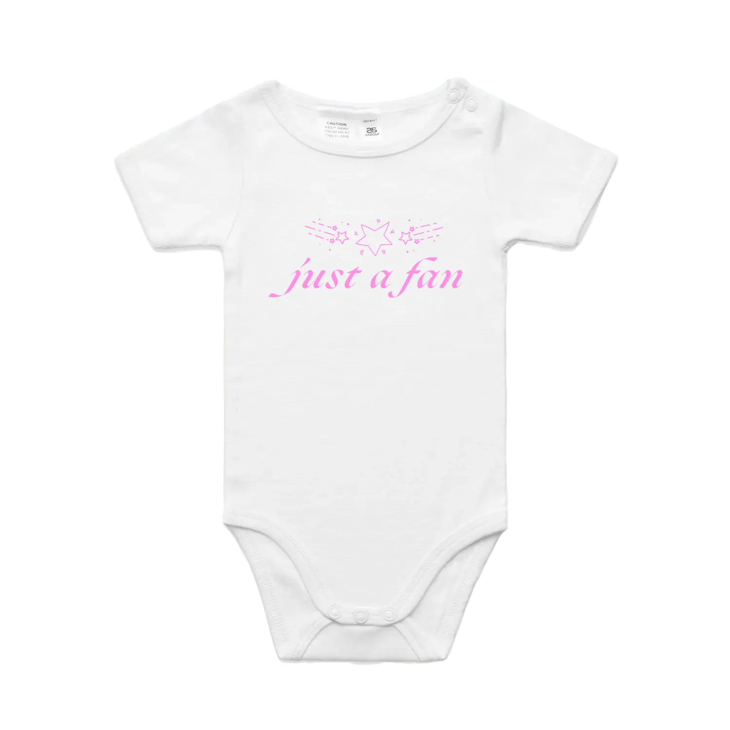 White front flat lay