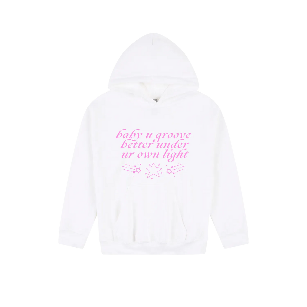 White front flat lay