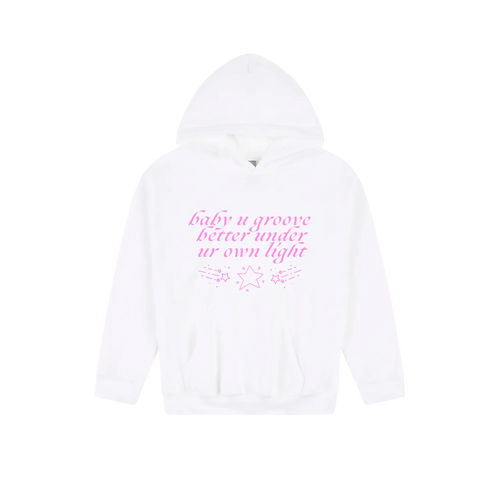 White front flat lay