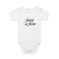 White front flat lay