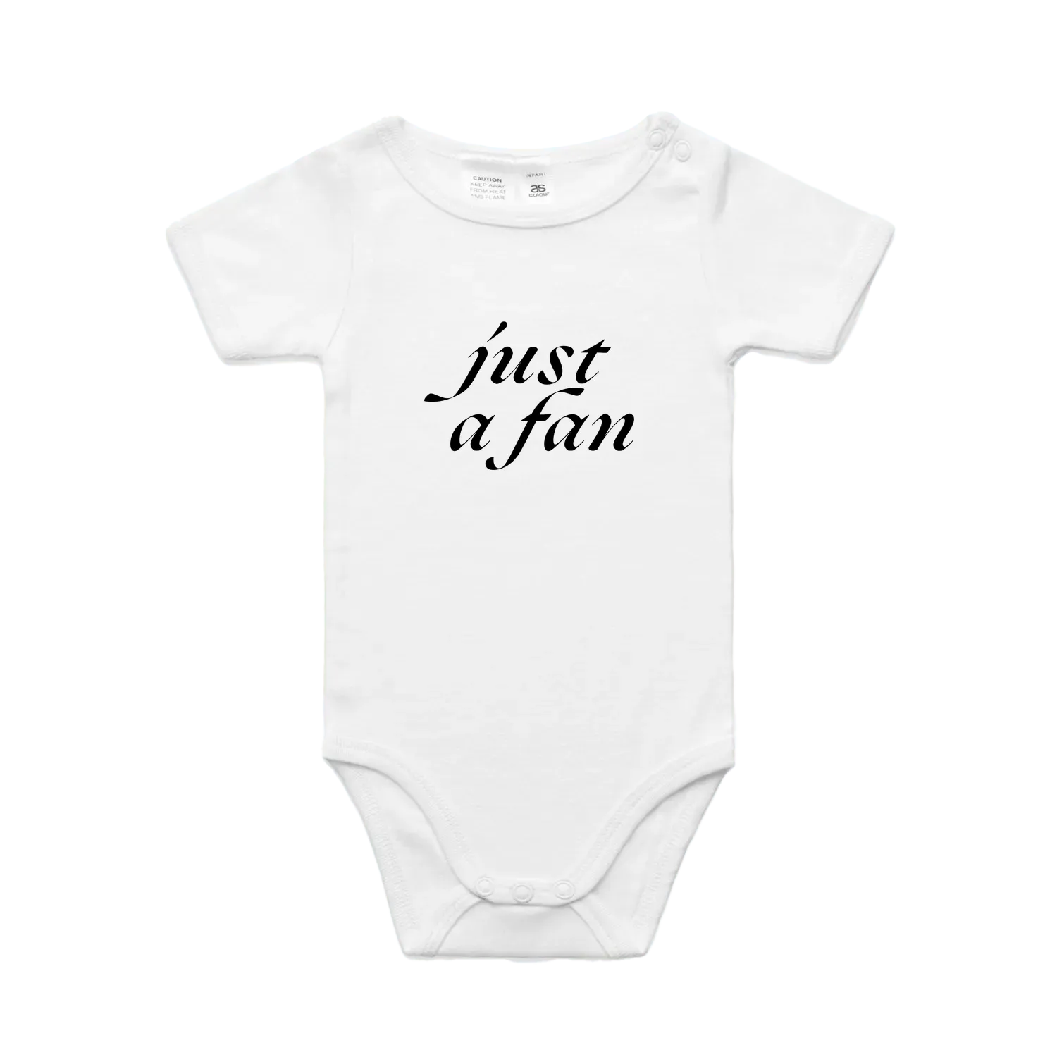 White front flat lay
