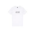 White front flat lay