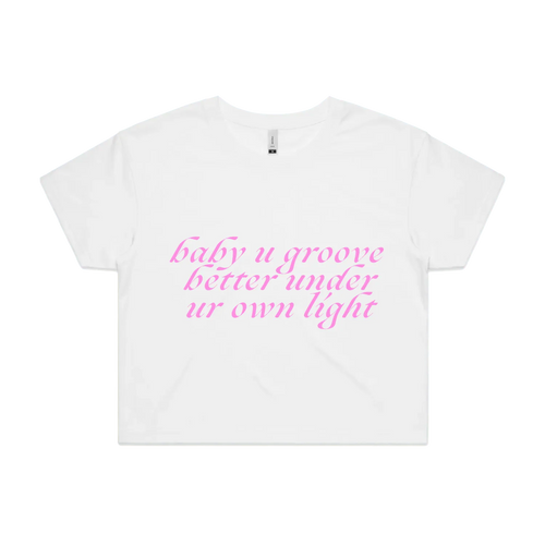 White front flat lay