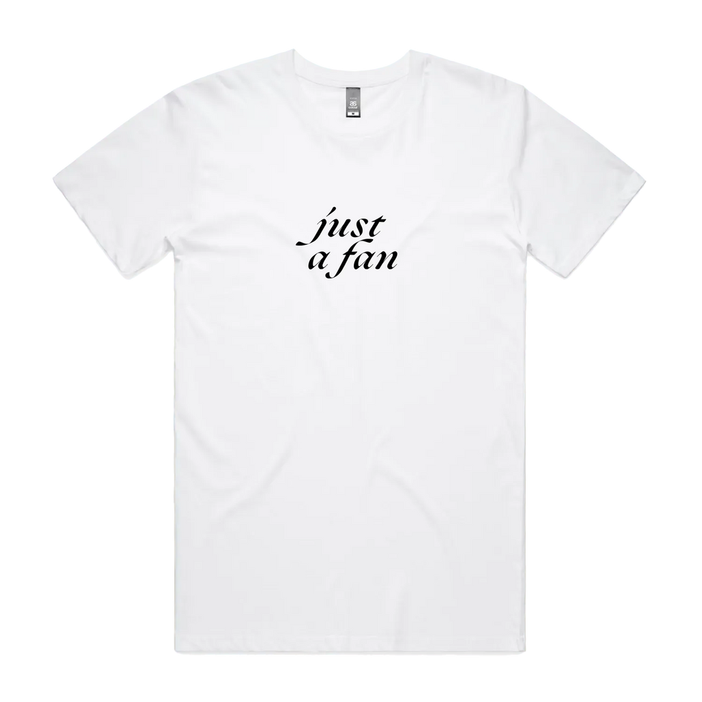 White front flat lay