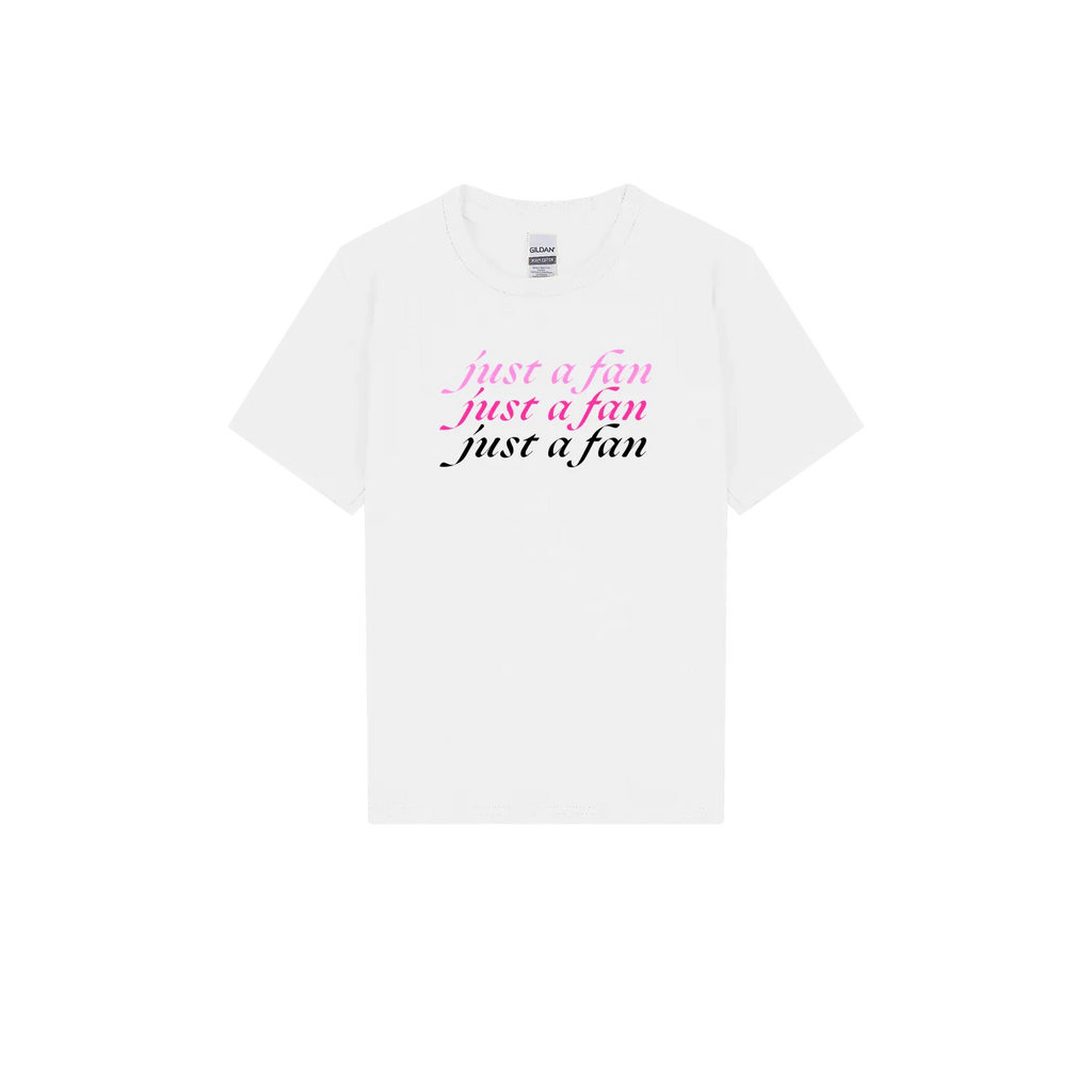 White front flat lay